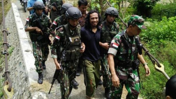 Basri saat ditangkap oleh Satgas Tinombala/Foto: Tribunews