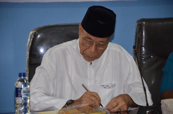 Ketua MUI Kota Bima, HM Saleh Ismail