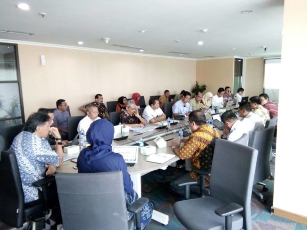 dokhumaspro: Suasana rapat koordiansi di kantor Menko Kemaritiman, Jakarta.
