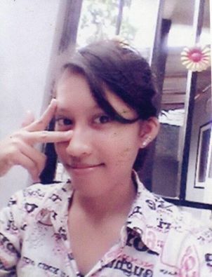 DOKKELUARGA: Inilah Putri Alfina Damayanti yang menghilang sejak 13 hari lalu saat mengikuti kegiatan olah raga di sekolahnya. 