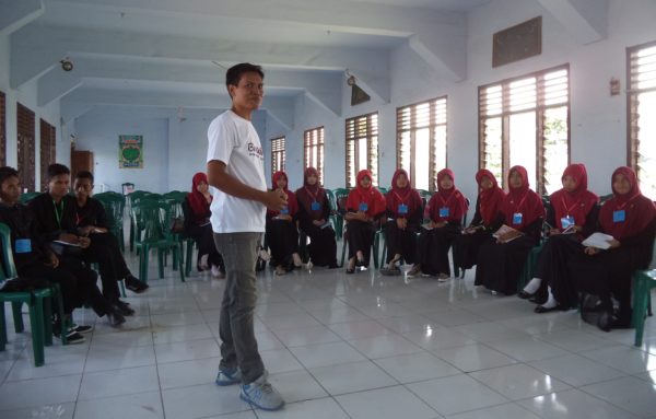 Peserta pelatihan Jurnalistik di IAI Muhammadiyah Bima.