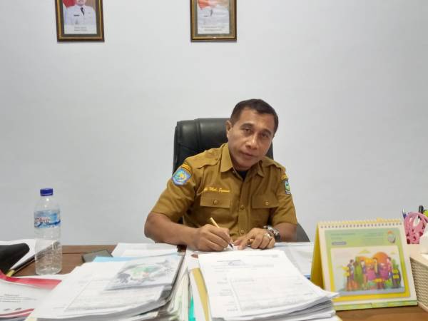Kepala DPMPD Kabupaten Dompu, H. Moh. Syaiun, SH. M.Si
